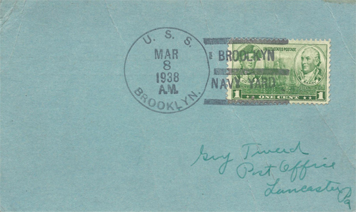 1938-03 USS Brooklyn Navy Yard-F