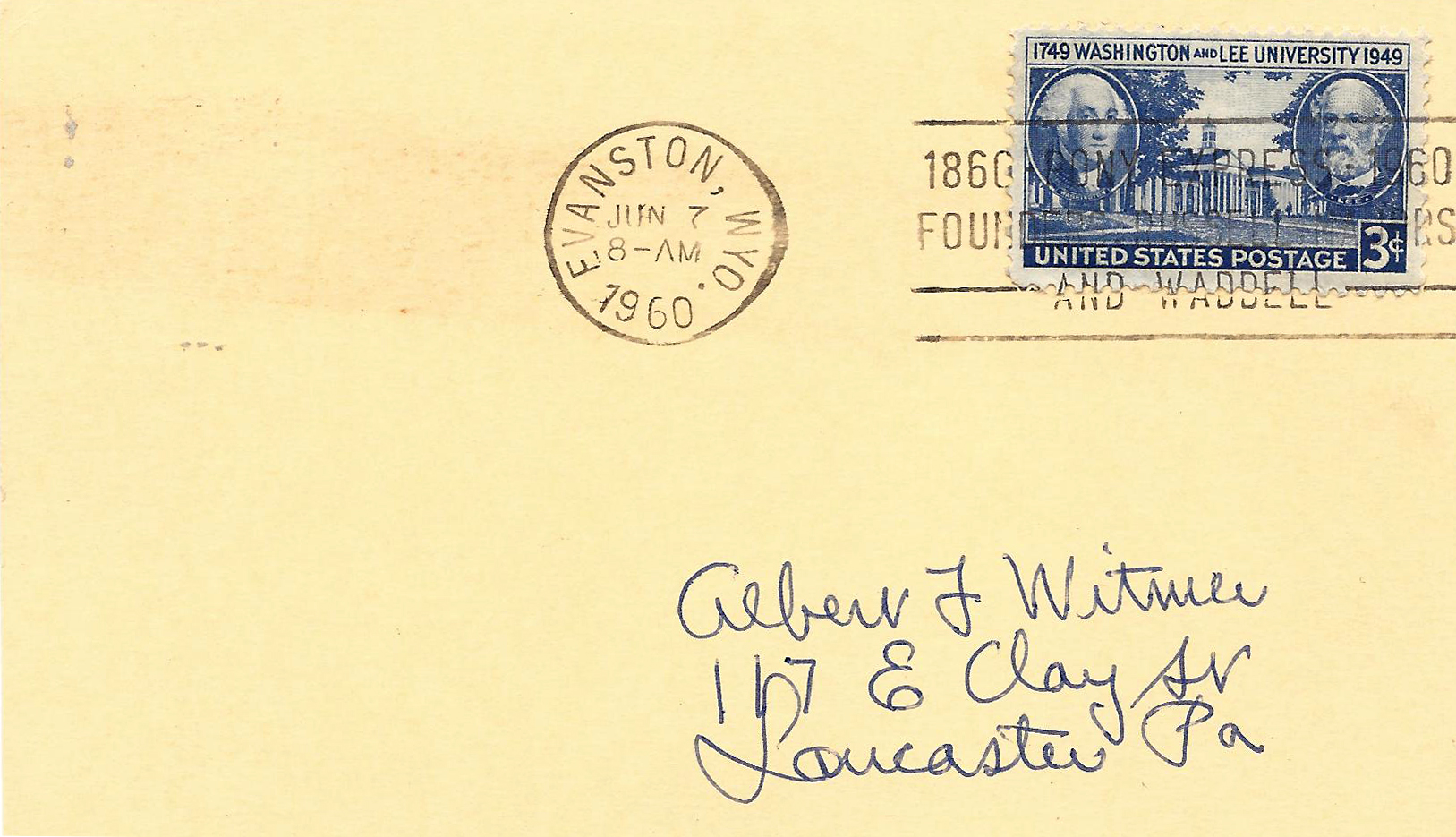 1960-06 Washington & Lee Univ-F