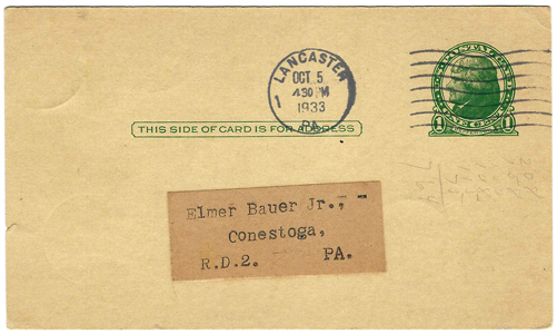 LSC Cover 1933-10-05
