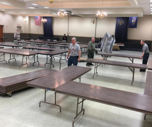 LANCOPEX 2018 Setting Up Show & Exhibition Floor 