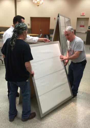 LANCOPEX 2018 Setting Up Show & Exhibition Floor 